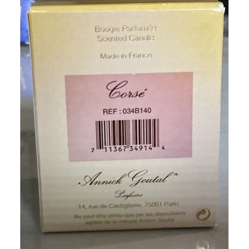 Annick Goutal  Bougie Parfumee Corse Candle made in France 4.7 oz